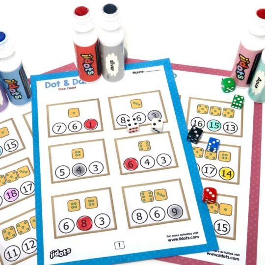 DICE-COUNTING-1-20