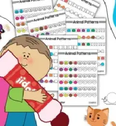 Animal and fruit pattern iidots worksheets have mathematical questions for children. In question, there are three or four, followd by a prompt, asking kids to fill same colors and solve problems. This type of exercise very helpful for early growth of the children’s mind.