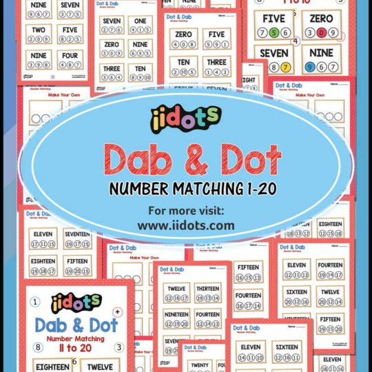 PIN NUMBER SIGHT WORDS (1-20)-1 (2)